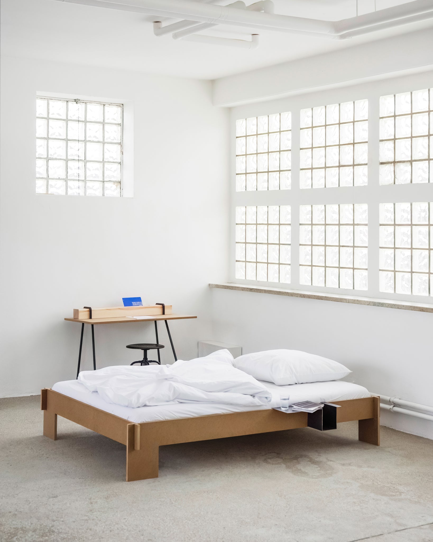 Nils Holger Moormann Siebenschläfer Bett Designer Minimalistisch 