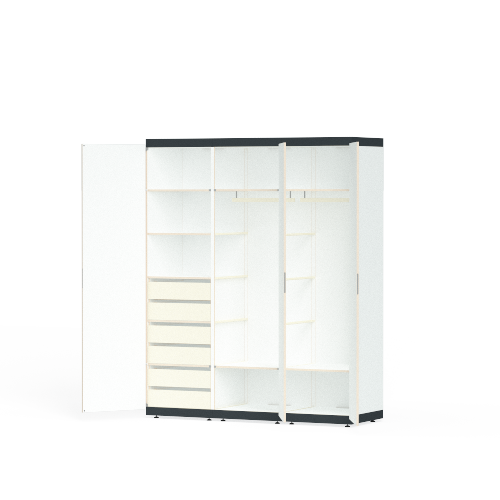 Moormann Kleiderschrank Schrankone (erste Wahl – beste Ware)