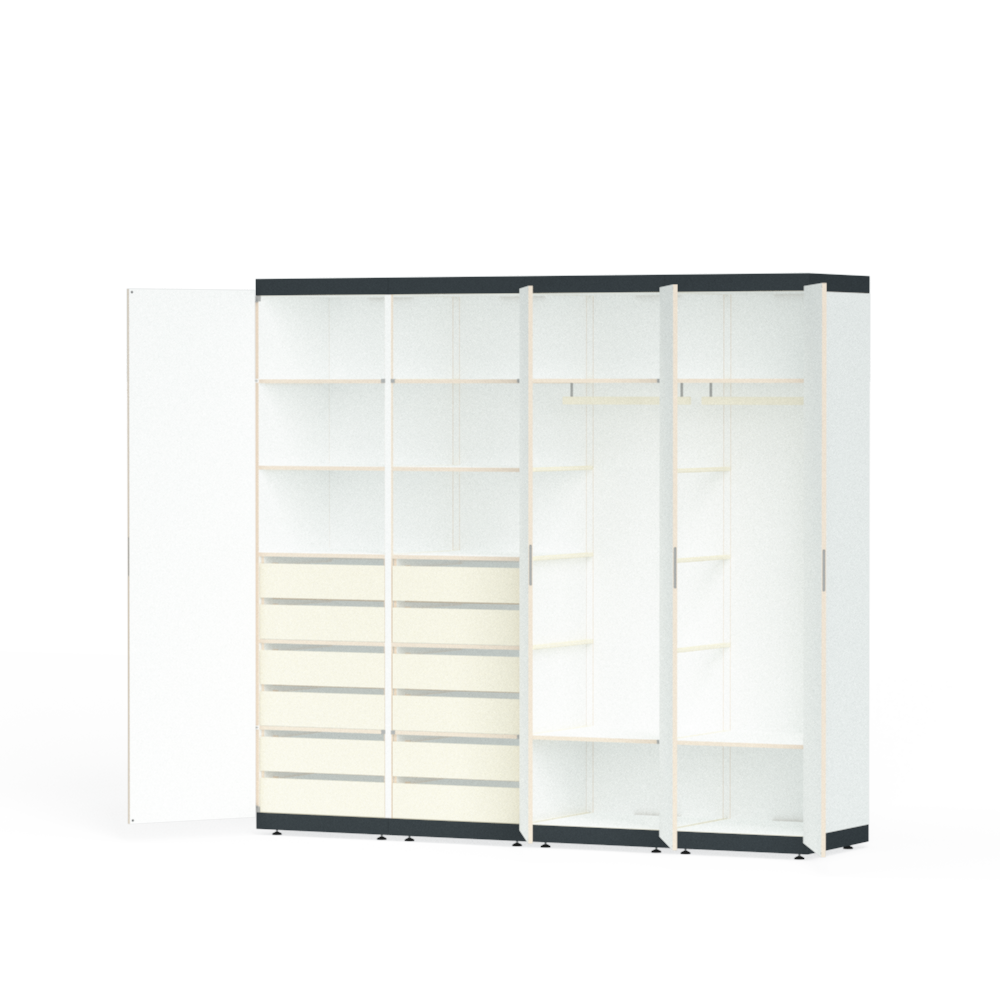 Moormann Kleiderschrank Schrankone (erste Wahl – beste Ware)
